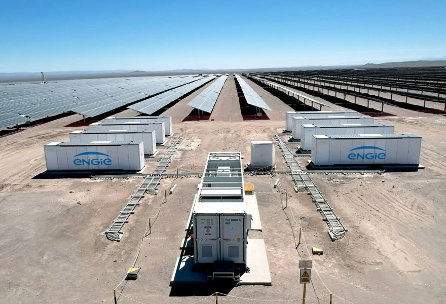 Avances en almacenamiento de Engie Chile